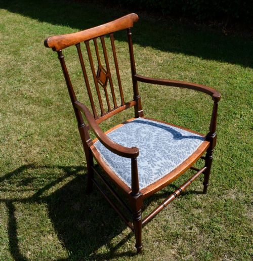 EDWARDIAN ARMCHAIR - ADDITIONAL PHOTO 10