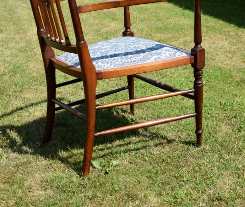 EDWARDIAN ARMCHAIR - ADDITIONAL PHOTO 14