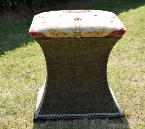 VICTORIAN OTTOMAN WORKBOX - ADDITIONAL PHOTO 7