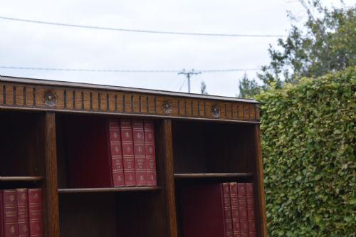 EARLY 20TH CENTURY OAK BOOKCASE - ADDITIONAL PHOTO 6
