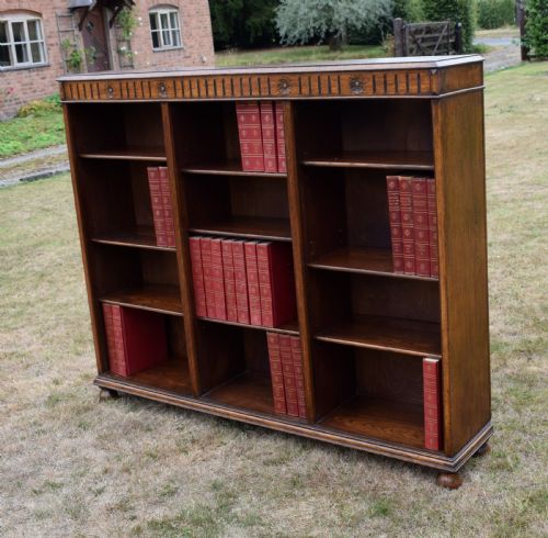 EARLY 20TH CENTURY OAK BOOKCASE - ADDITIONAL PHOTO 13