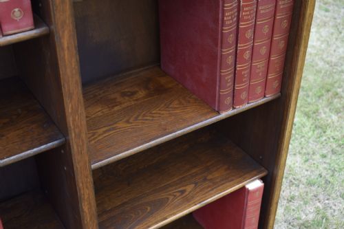 EARLY 20TH CENTURY OAK BOOKCASE - ADDITIONAL PHOTO 18