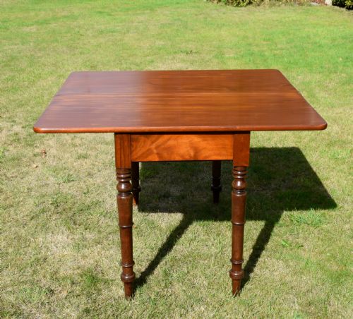 WILLIAM IV MAHOGANY CONSOLE GAMES TABLE - ADDITIONAL PHOTO 7