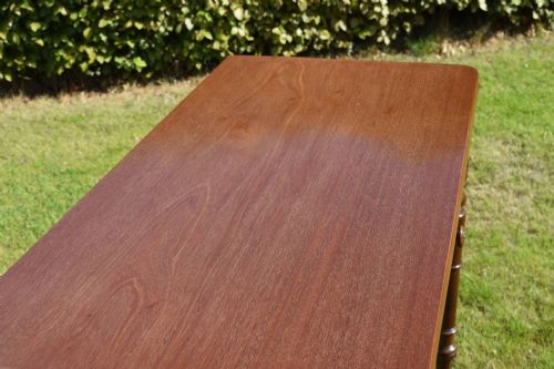 WILLIAM IV MAHOGANY CONSOLE GAMES TABLE - ADDITIONAL PHOTO 9