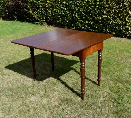 WILLIAM IV MAHOGANY CONSOLE GAMES TABLE - ADDITIONAL PHOTO 18