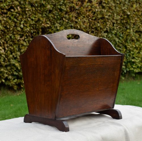 EARLY 20TH CENTURY MAGAZINE RACK TIDY - ADDITIONAL PHOTO 7