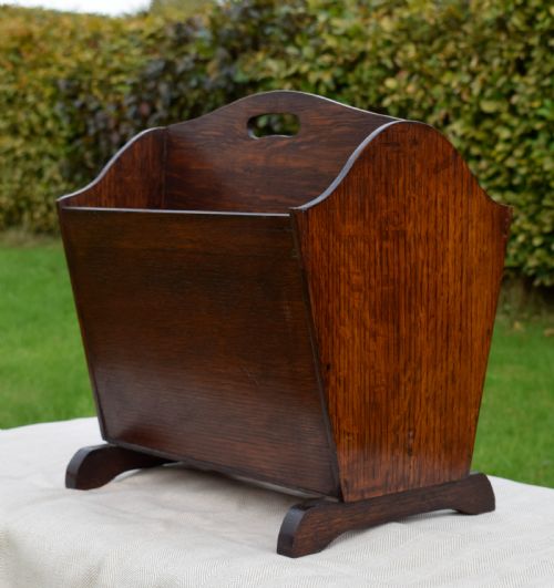 EARLY 20TH CENTURY MAGAZINE RACK TIDY - ADDITIONAL PHOTO 10