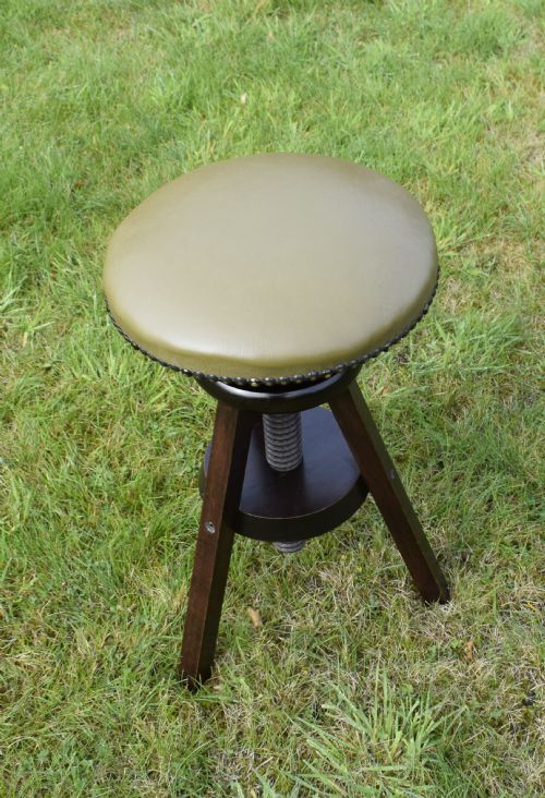 ARTS CRAFTS ADJUSTABLE STOOL - ADDITIONAL PHOTO 3