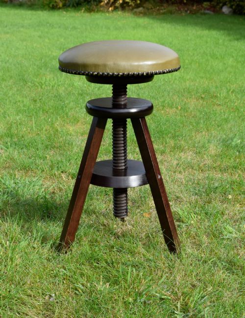 ARTS CRAFTS ADJUSTABLE STOOL - ADDITIONAL PHOTO 5