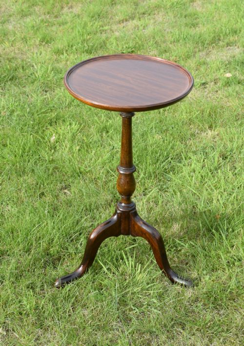 mahogany wine table - CATEGORY: ANTIQUE TABLES - DATED 1920