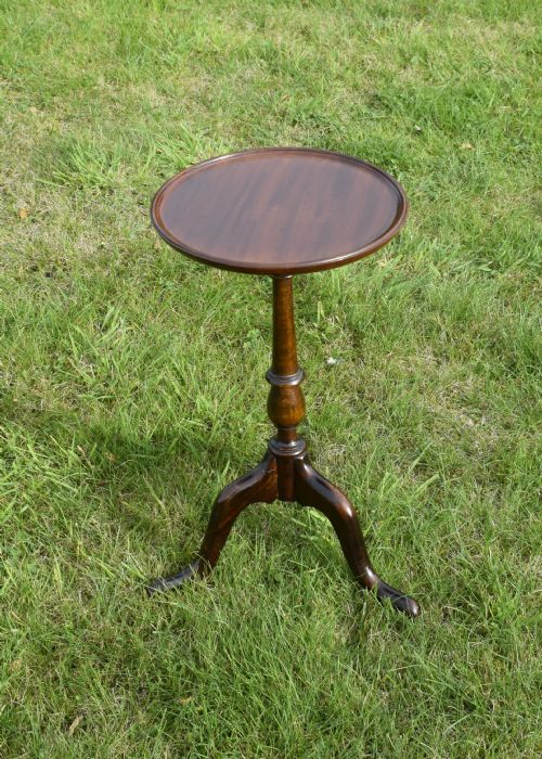 MAHOGANY WINE TABLE - ADDITIONAL PHOTO 4