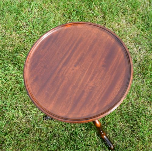 MAHOGANY WINE TABLE - ADDITIONAL PHOTO 7