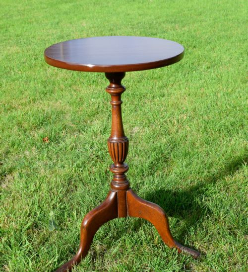 EARLY 20TH CENTURY MAHOGANY WINE TABLE - ADDITIONAL PHOTO 5