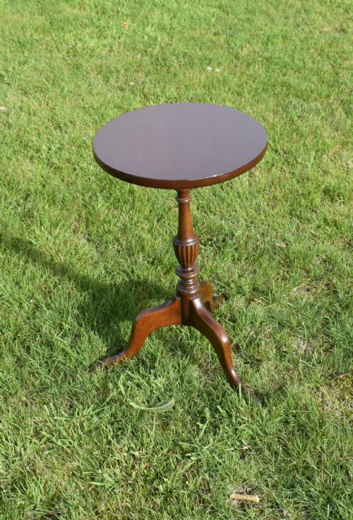 EARLY 20TH CENTURY MAHOGANY WINE TABLE - ADDITIONAL PHOTO 7