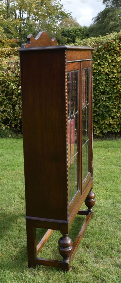EARLY 20TH CENTURY OAK BOOKCASE - ADDITIONAL PHOTO 11