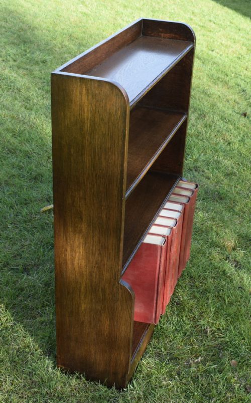 EARLY 20TH CENTURY OAK BOOKCASE - ADDITIONAL PHOTO 10
