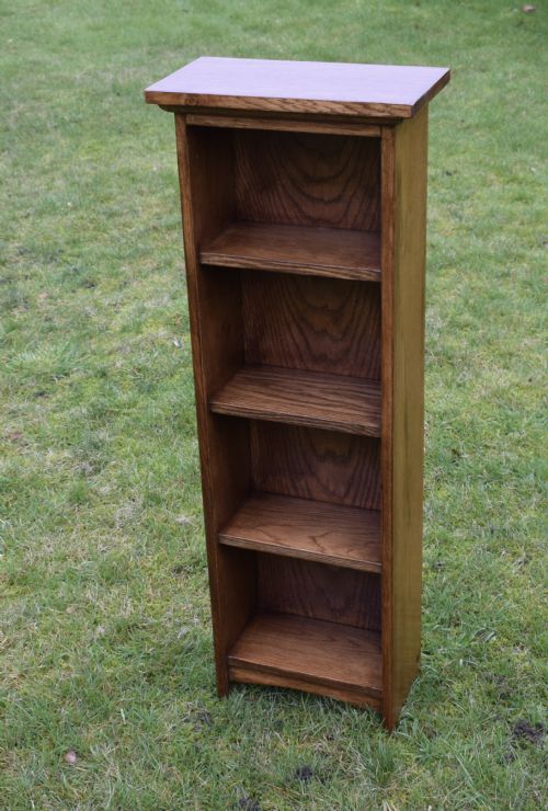 early 20th century oak open bookcase - CATEGORY: ANTIQUE BOOKCASES - DATED 1930