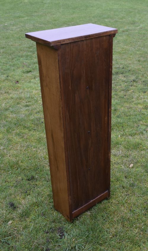EARLY 20TH CENTURY OAK OPEN BOOKCASE - ADDITIONAL PHOTO 4