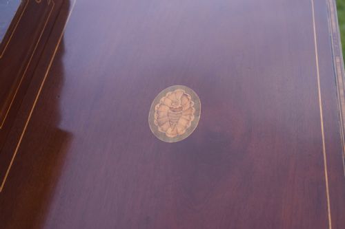EDWARDIAN INLAID DISPLAY CABINET - ADDITIONAL PHOTO 6