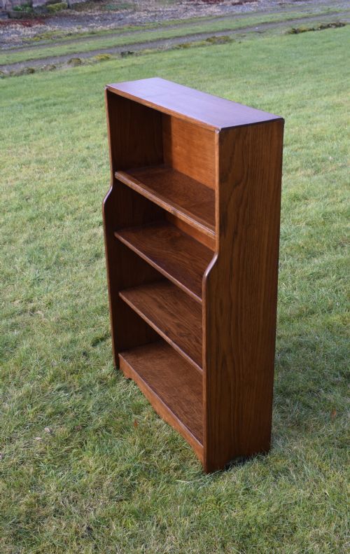 EARLY 20TH CENTURY OAK BOOKCASE - ADDITIONAL PHOTO 6