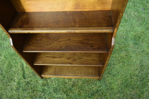 EARLY 20TH CENTURY OAK BOOKCASE - ADDITIONAL PHOTO 10