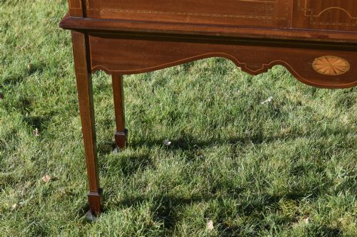 EARLY 20TH CENTURY ART NOUVEAU DISPLAY CABINET - ADDITIONAL PHOTO 10