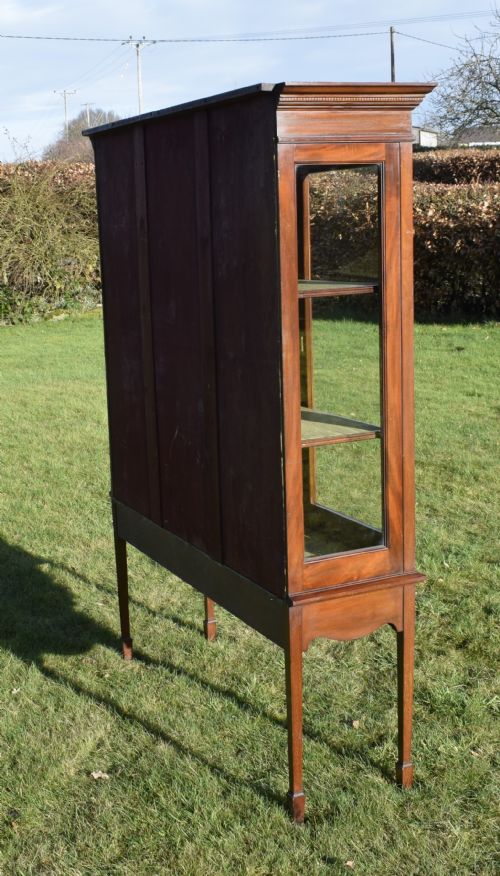 EARLY 20TH CENTURY ART NOUVEAU DISPLAY CABINET - ADDITIONAL PHOTO 13
