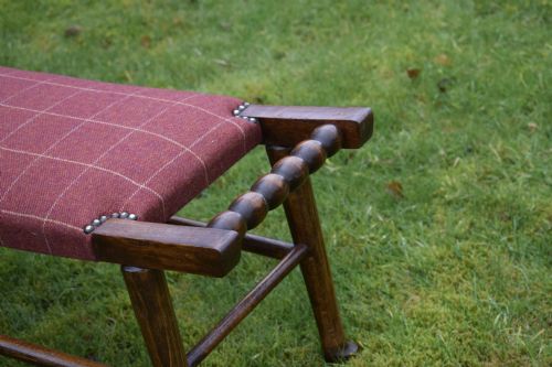 ARTS CRAFTS FOOT STOOL - ADDITIONAL PHOTO 6