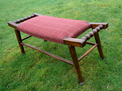 ARTS CRAFTS FOOT STOOL - ADDITIONAL PHOTO 10