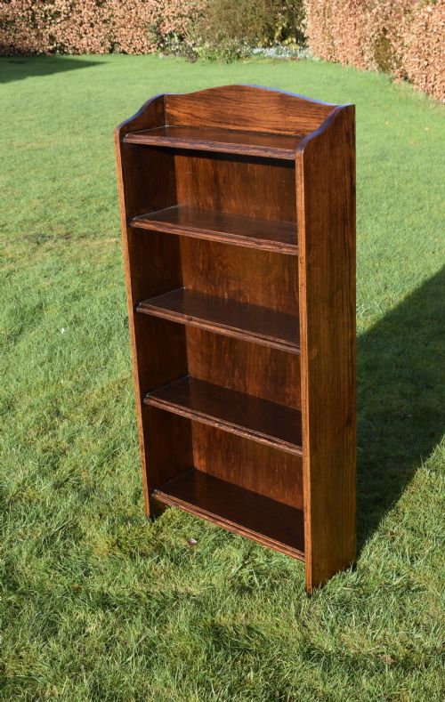 early 20th century oak bookcase - CATEGORY: ANTIQUE BOOKCASES - DATED 1910