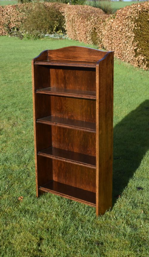 EARLY 20TH CENTURY OAK BOOKCASE - ADDITIONAL PHOTO 12
