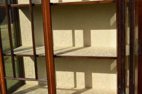 EDWARDIAN INLAID DISPLAY CABINET - ADDITIONAL PHOTO 12