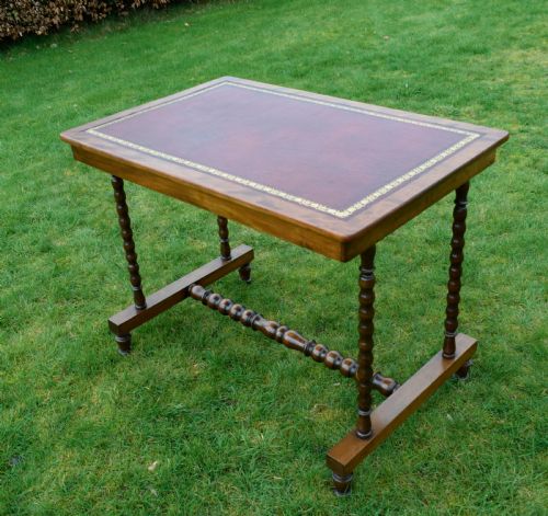 VICTORIAN MAHOGANY WRITING TABLE - ADDITIONAL PHOTO 10