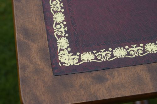 VICTORIAN MAHOGANY WRITING TABLE - ADDITIONAL PHOTO 12