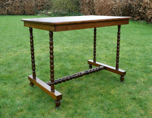 VICTORIAN MAHOGANY WRITING TABLE - ADDITIONAL PHOTO 21