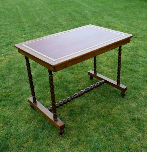 VICTORIAN MAHOGANY WRITING TABLE - ADDITIONAL PHOTO 22
