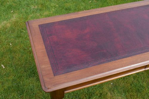 VICTORIAN MAHOGANY DESKWRITING TABLE - ADDITIONAL PHOTO 7