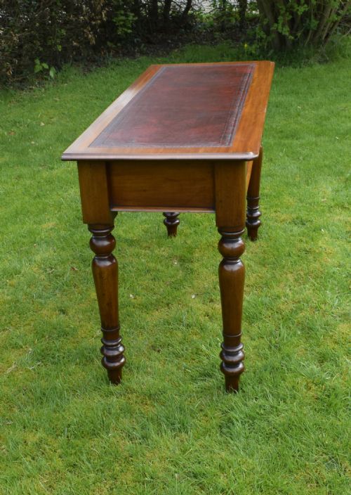 VICTORIAN MAHOGANY DESKWRITING TABLE - ADDITIONAL PHOTO 11