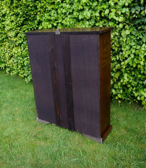 OAK GLAZED BOOKCASE - ADDITIONAL PHOTO 6