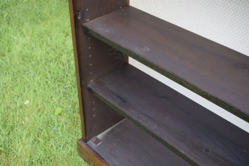 OAK GLAZED BOOKCASE - ADDITIONAL PHOTO 11