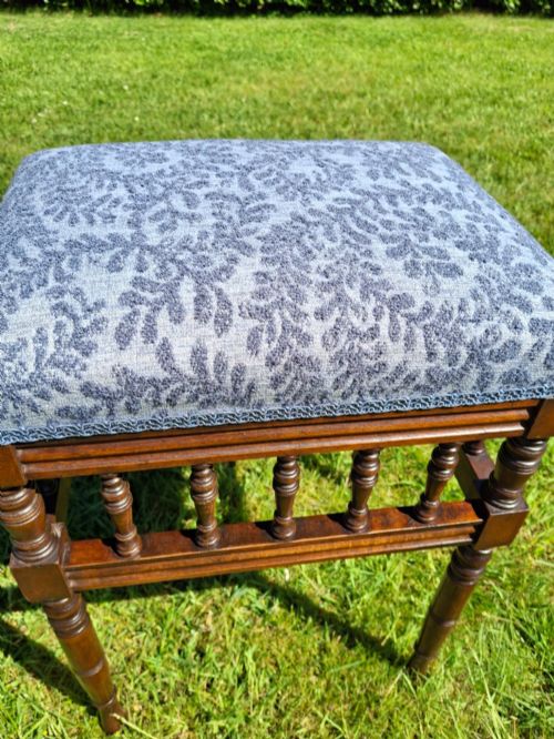 EDWARDIAN PIANO STOOL - ADDITIONAL PHOTO 11