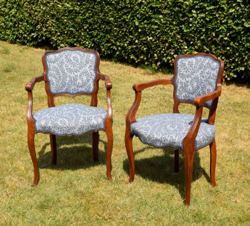 PAIR OF FRENCH EARLY 20TH CENTURY ARMCHAIRS