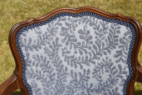 PAIR OF FRENCH EARLY 20TH CENTURY ARMCHAIRS - ADDITIONAL PHOTO 6