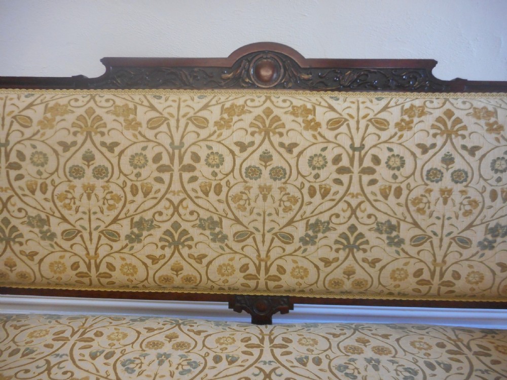 Antique Victorian Rosewood Sofa View II