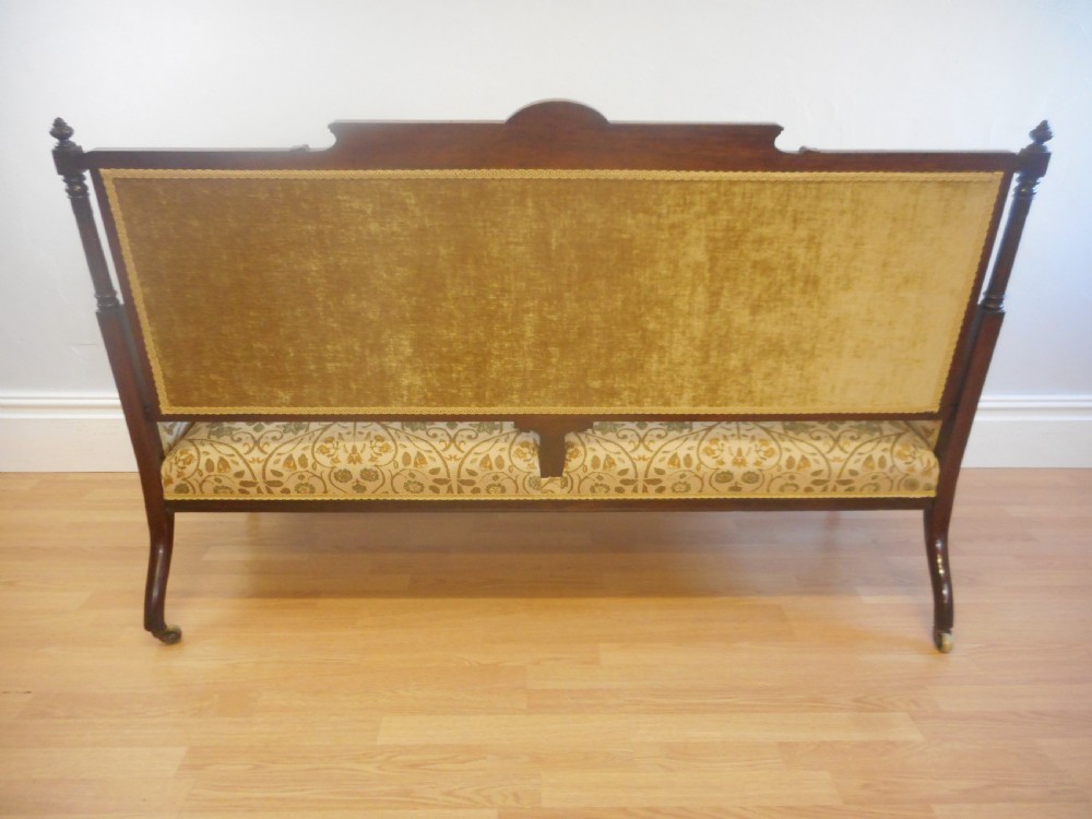 Antique Victorian Rosewood Sofa View IV