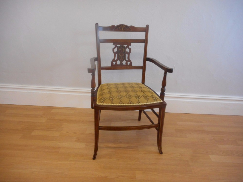 Antique Edwardian Arm Chair