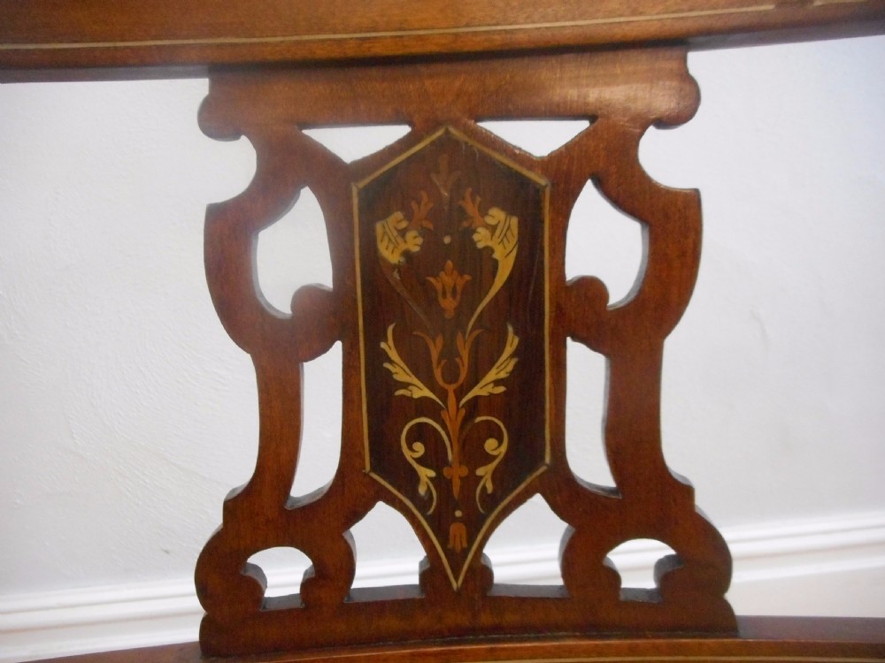 Antique Edwardian Arm Chair View V