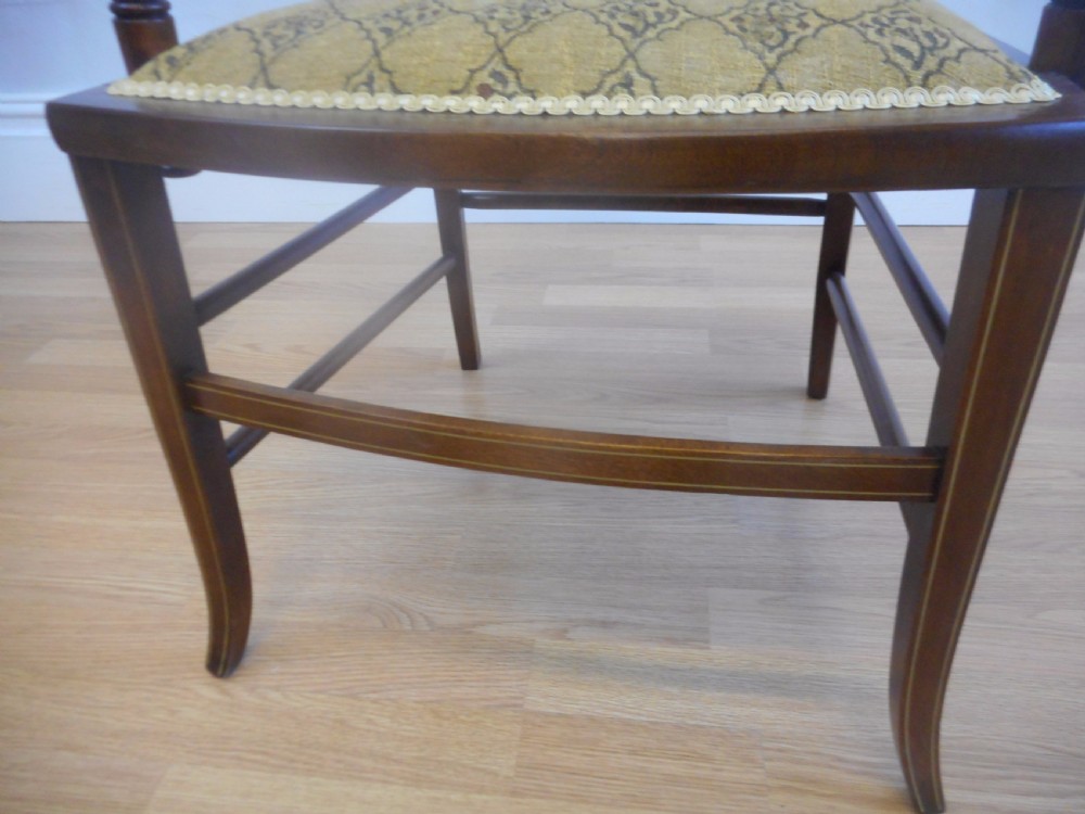 Antique Edwardian Arm Chair View VI
