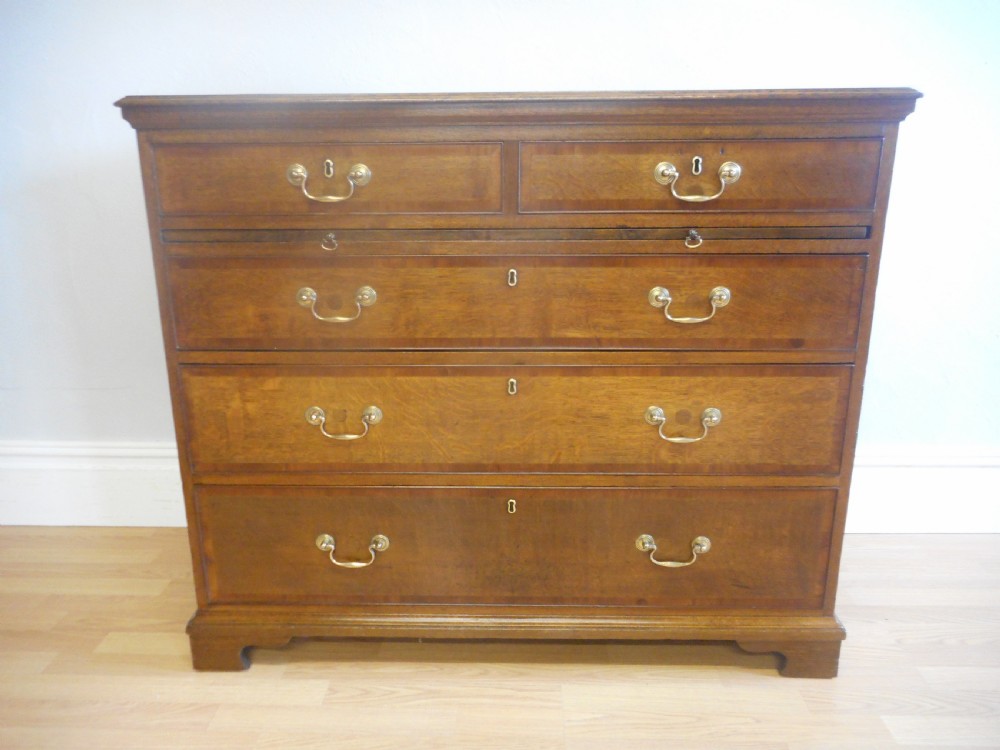 Antique Georgian Oak Chest of Drawers