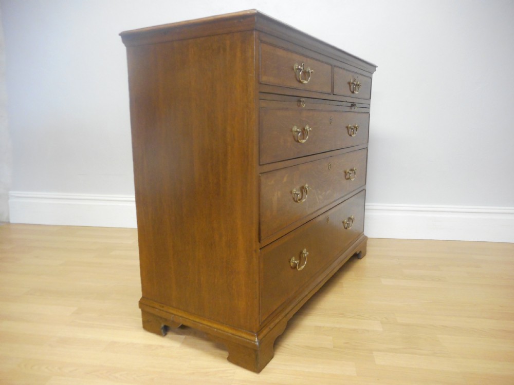 Antique Georgian Oak Chest of Drawers View II
